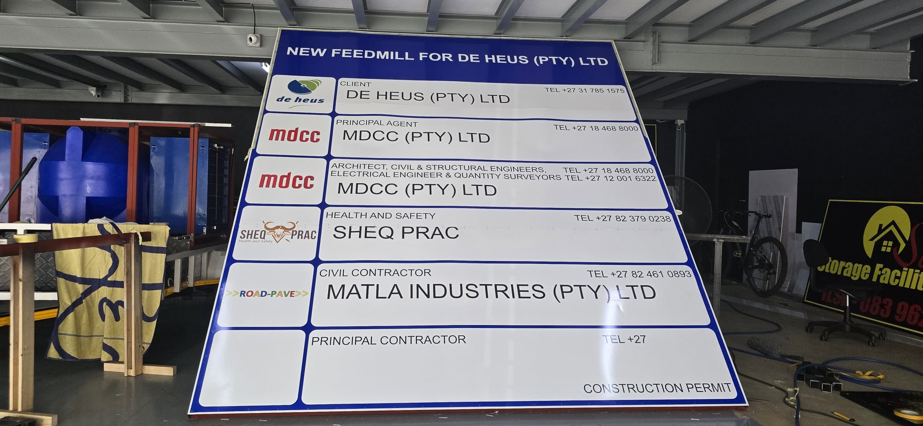 Construction Site Signage