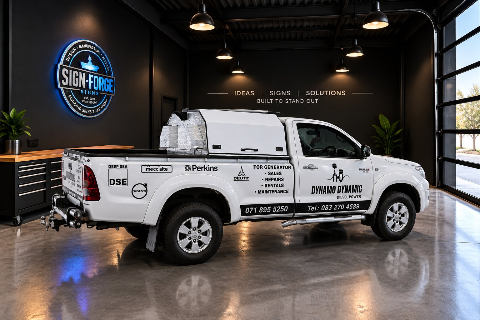 Dynamo Diesel Vehicle Branding
