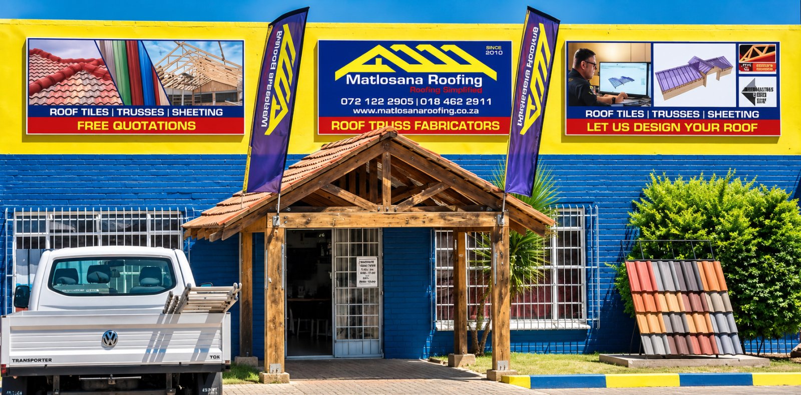 Matlosana Roofing Shopfront